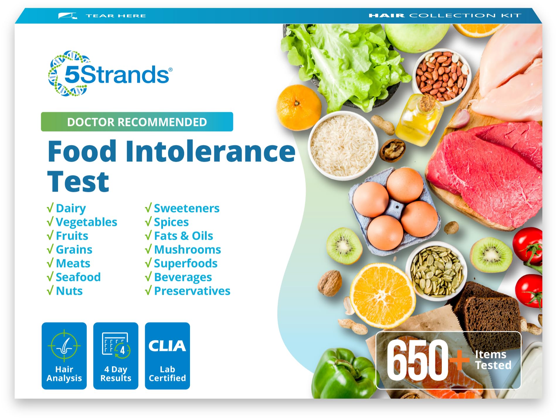Hero image for 5Strands Food Intolerance Test
