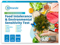 5Strands hair-sample collection enables at-home testing for personalized gut insights.