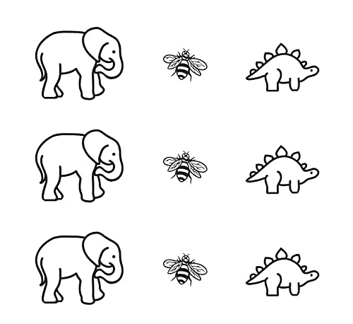 5X2Y Tattoo Tech Elephant Bee ink sinking action demonstrates natural shading on the skin.