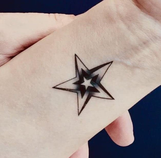 5X2Y Tattoo Tech star design for a realistic tattoo look