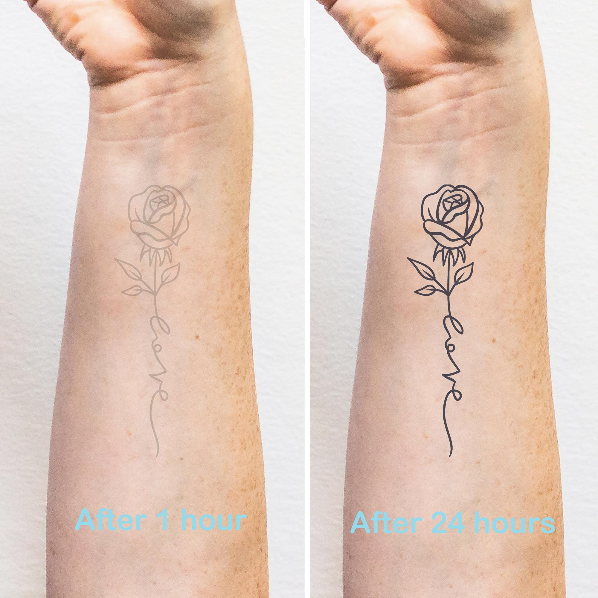 5X2Y Tattoo Tech waterproof durability proves stamina in shower or swim.
