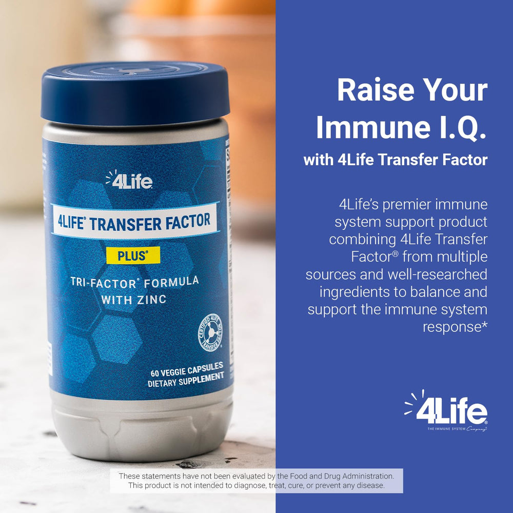 60 capsules per bottle of 4Life Transfer Factor Plus
