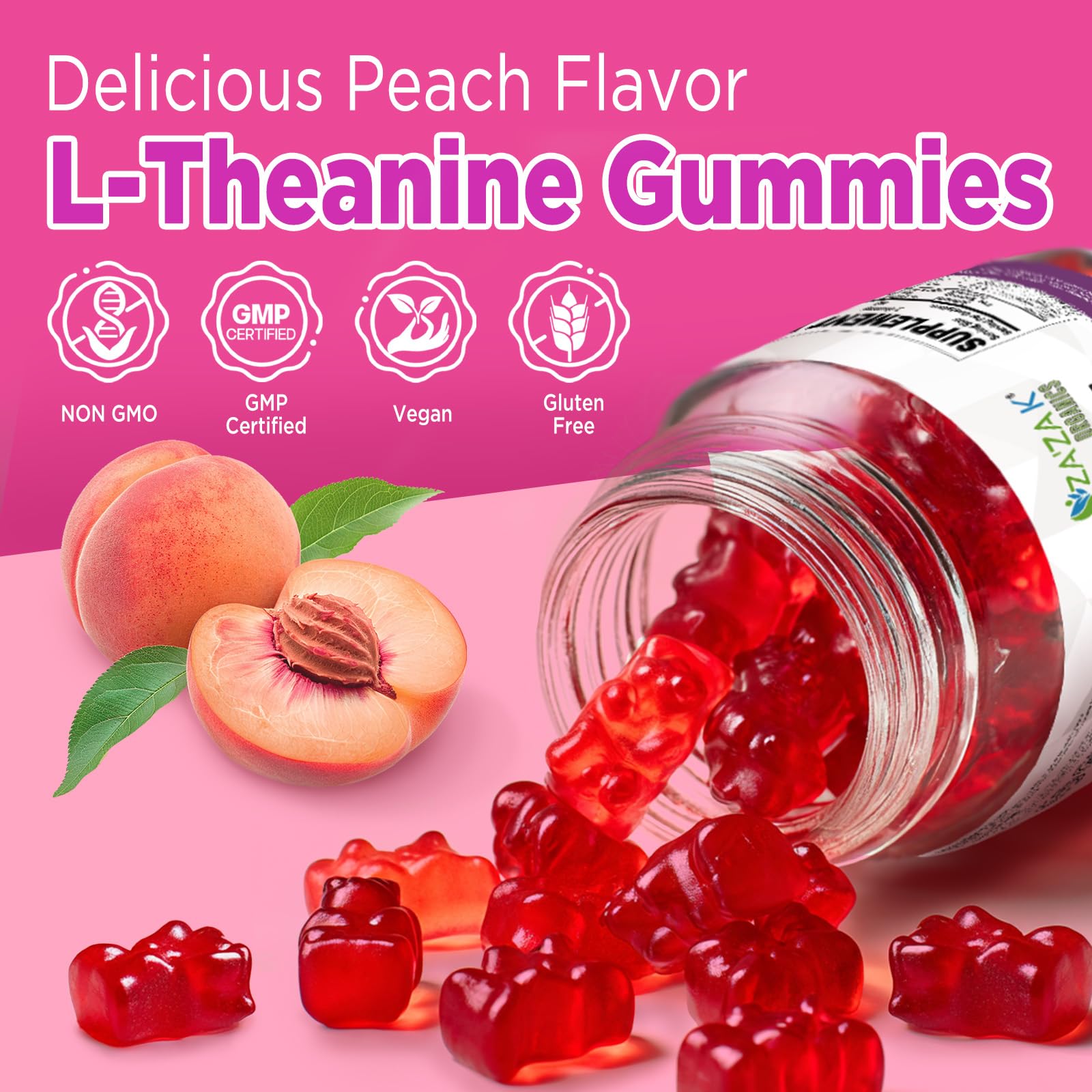 60 chewable count on the product packaging