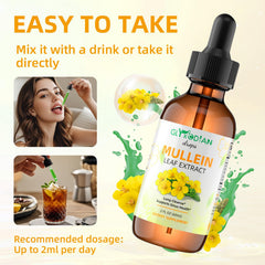 60-day supply of mullein leaf extract drops