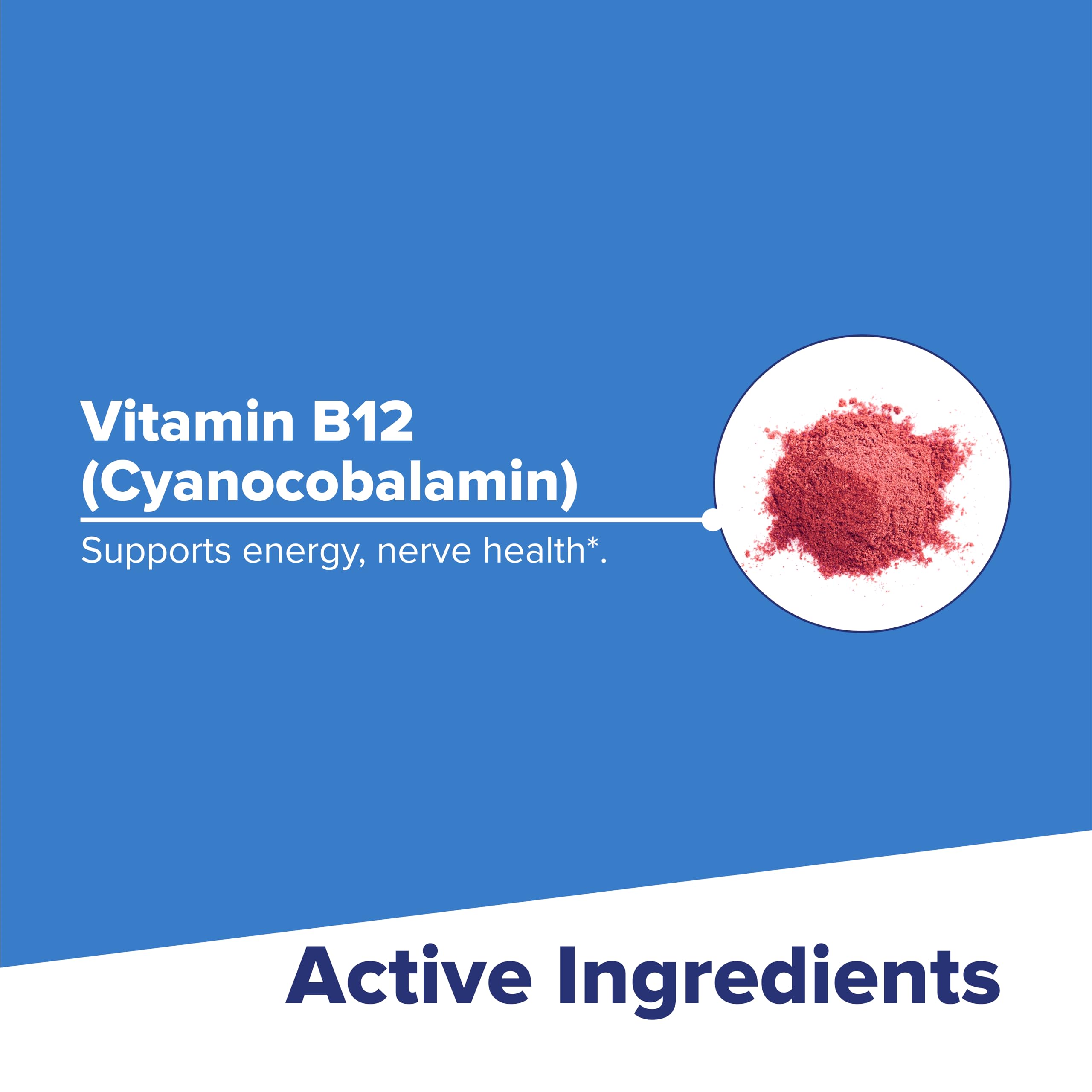 60 dissolvable B-12 tablets for daily use