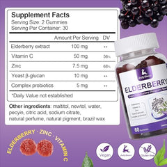 Probiotics and Yeast beta-glucan ingredients illustration