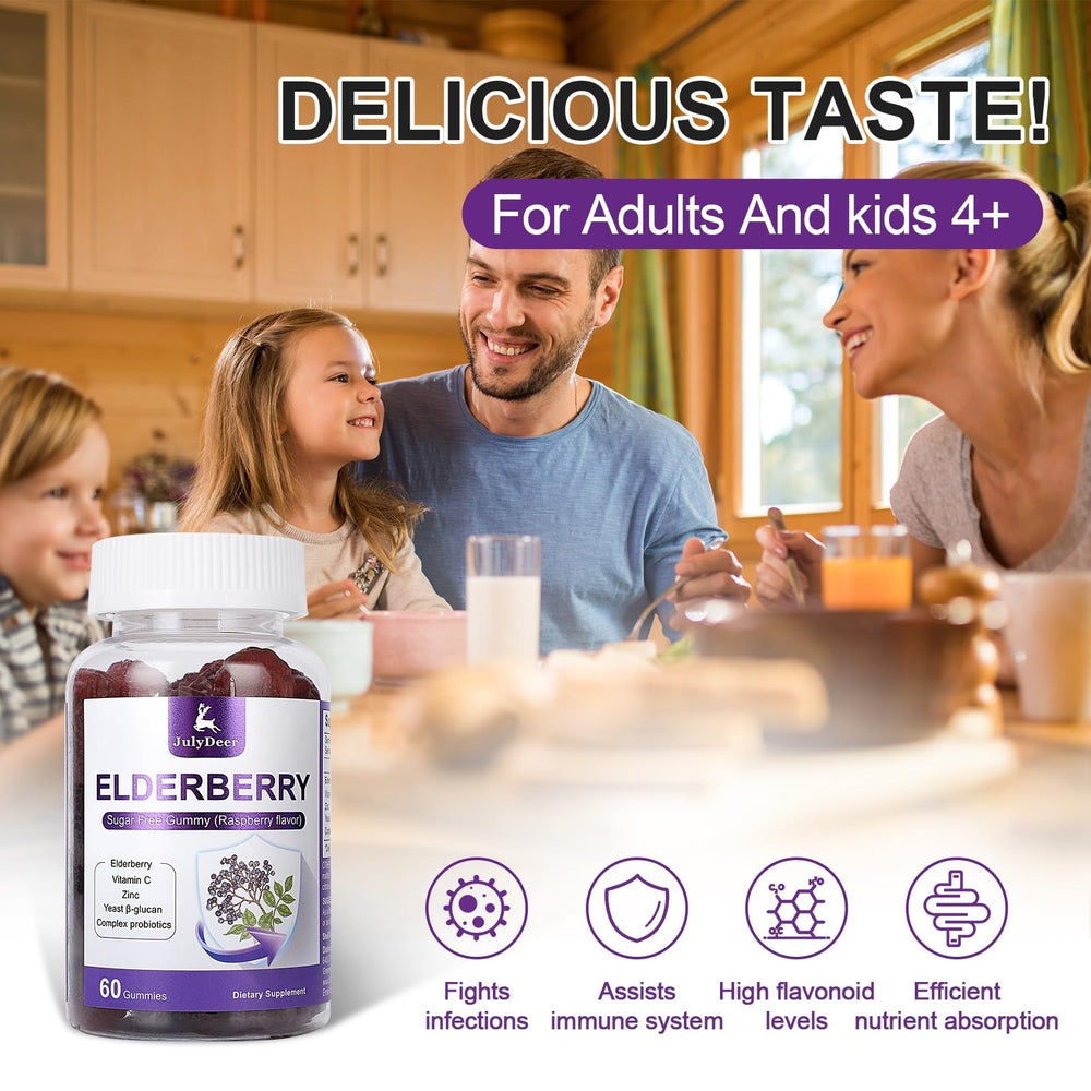 Gummies packaged for on-the-go daily immune support