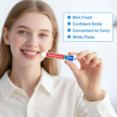 Fresh mint flavor helps remove tartar and freshen breath