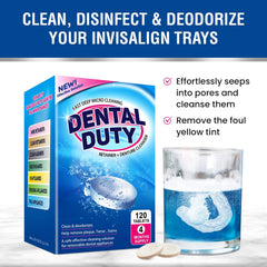 Dental Duty 60 tablet denture cleaning kit