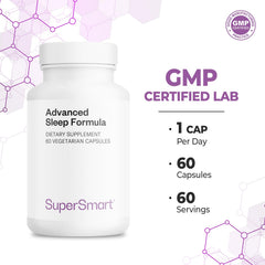 Bottle containing 60 vegetarian capsules