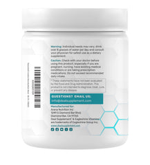 600g jar of creatine monohydrate with 120 servings