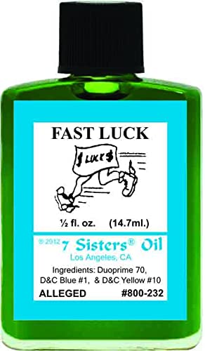 7 Sisters Fast Luck Oil bottle for rituals to invite focus, opportunity, and intention.