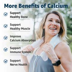 Graphic highlighting 70 minerals in the algae calcium