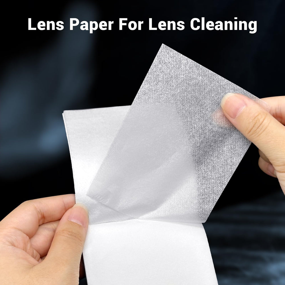 Close-up of 700-sheets lens cleaning tissue paper