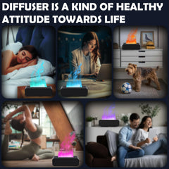 Gift-ready flame diffuser suitable for birthdays and holidays