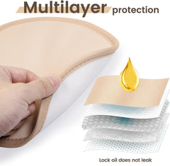Castor oil pack wrap for neck
