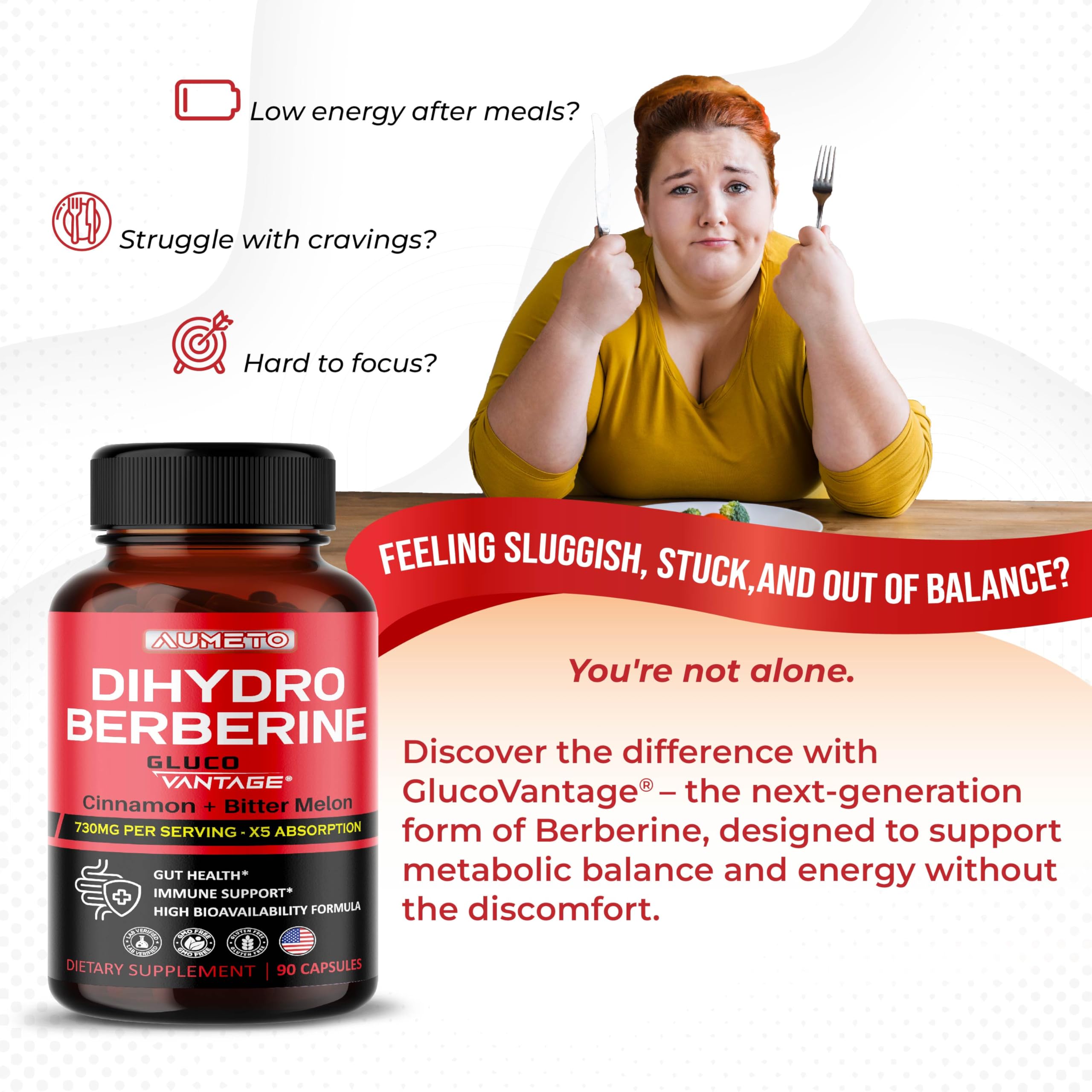 Product label showing 90 count and key benefits