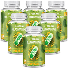 Product label for 800 mg Liposomal Sulforaphane