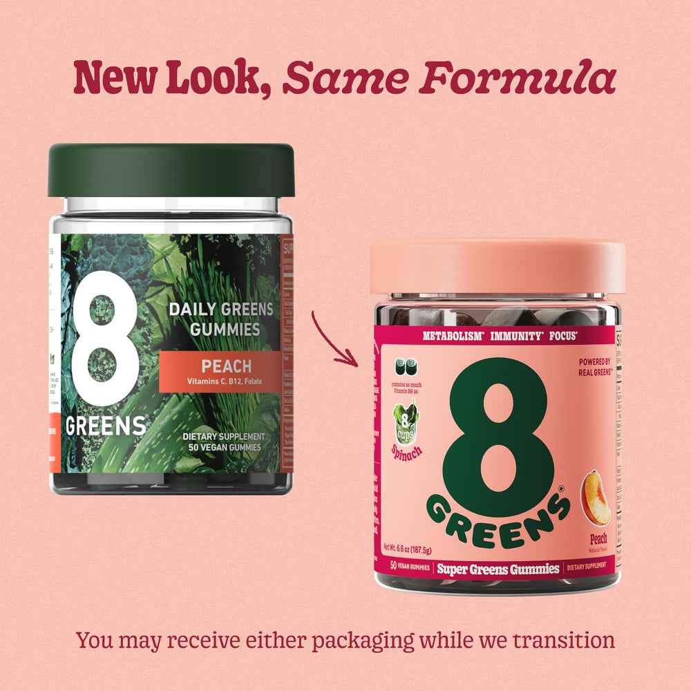 Immunity support visual for 8Greens Gummies