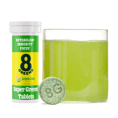 8Greens Supergreens Tablets bottle front