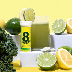 Fruity-flavor tablets with no grassy taste
