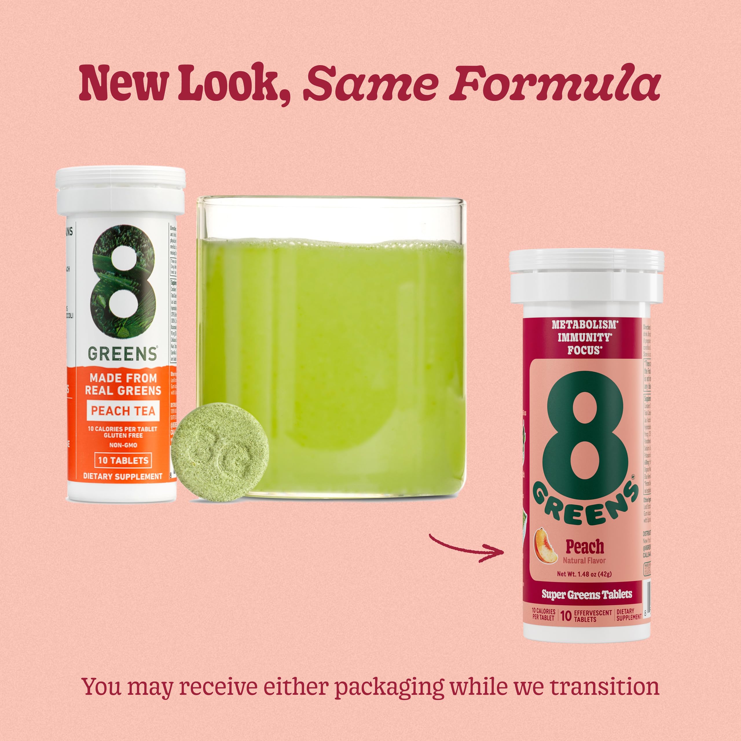 Organic Aloe Vera, Chlorella and Spirulina blend in 8Greens tablets