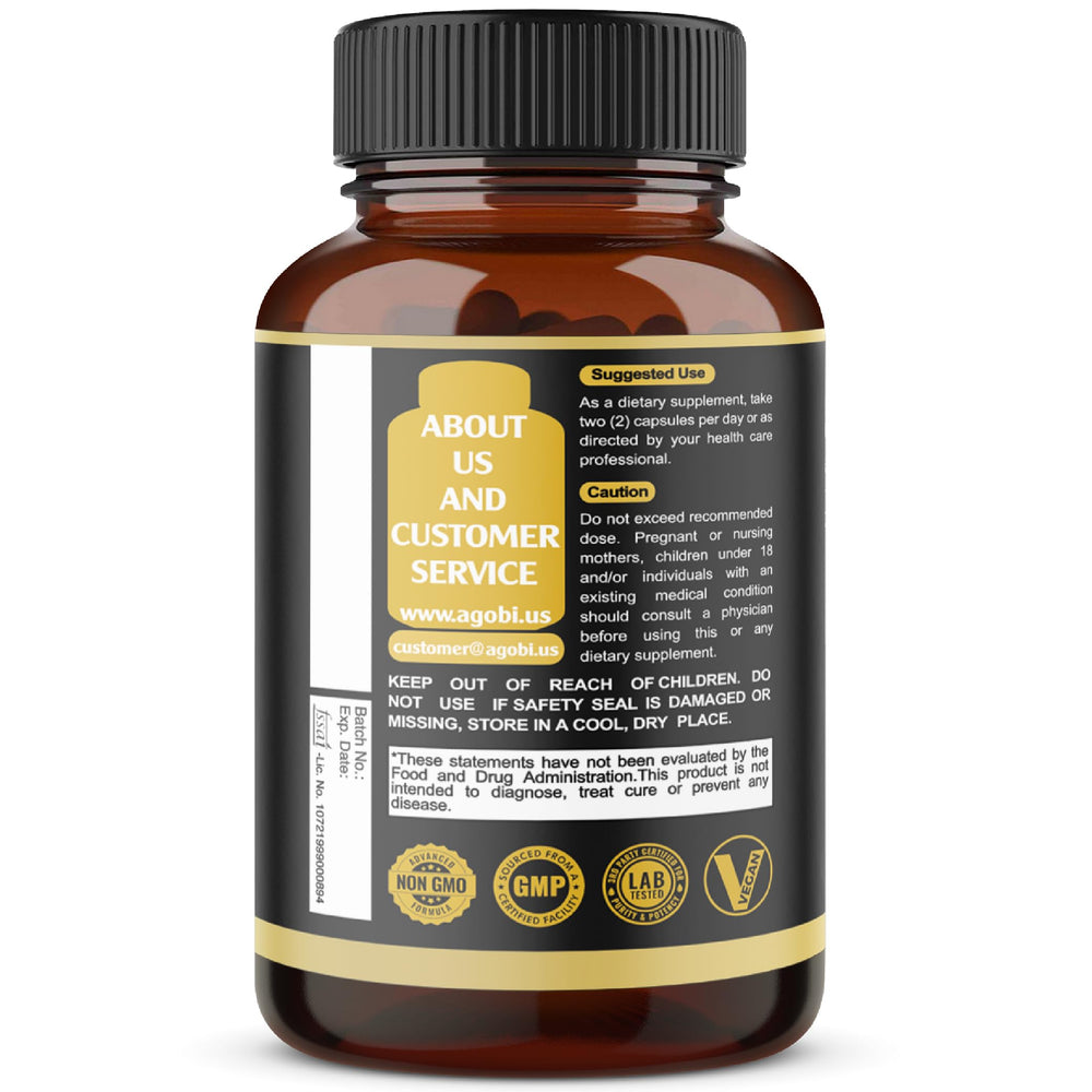 Lifestyle scene with healthy adults and supplement