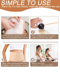 Castor oil wraps for knee (1)