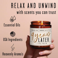 Eco-friendly soy wax candle in a reusable jar