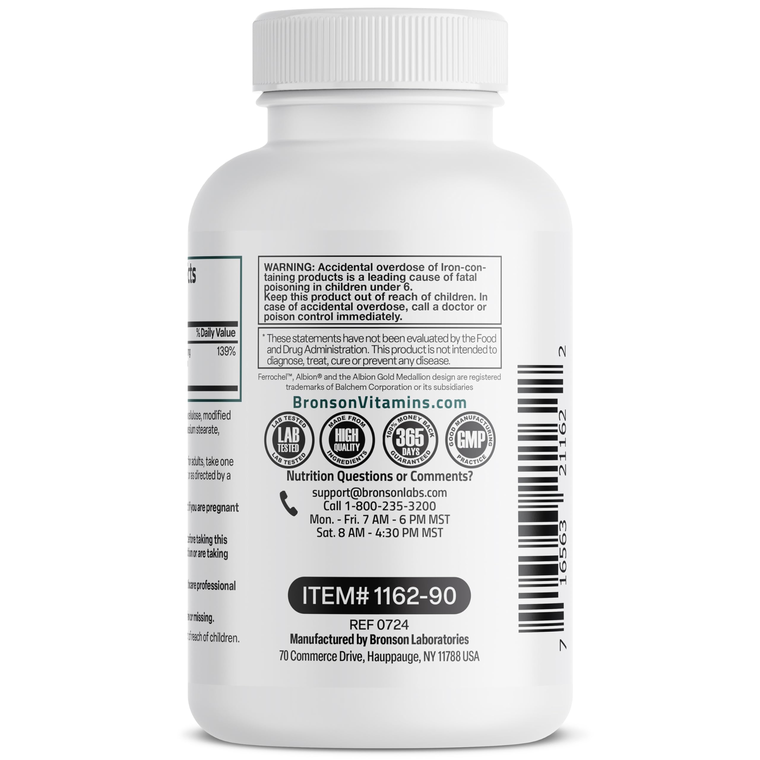 90 vegetarian capsules bottle