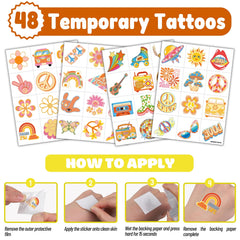 91BALLOONS groovy tattoos accompany classroom rewards with fun, mess-free use