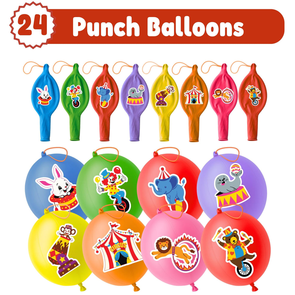 91BALLOONS heavy-duty natural latex balloons offer durability during energetic activities.