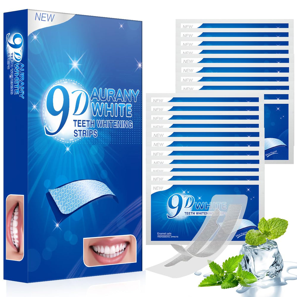 Packaging of 9D Sensitive Teeth Whitening Strips