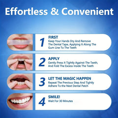 Enamel-safe whitening formula label