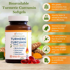 Softgels inside bottle