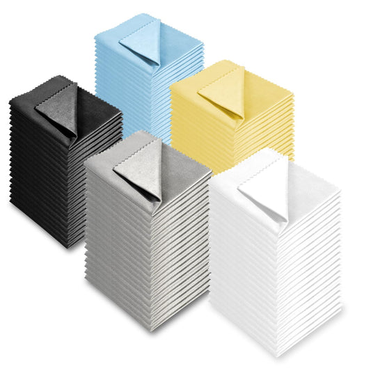 AAwipes bulk microfiber cloths for eyeglasses in assorted colors