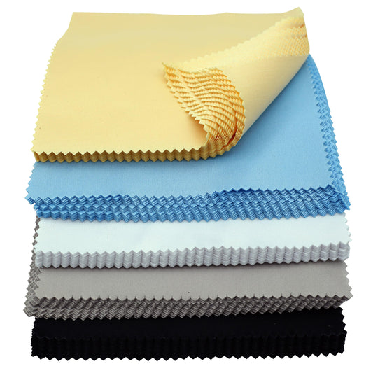 Close-up of ultra-soft microfiber fabric used in AAwipes cloths