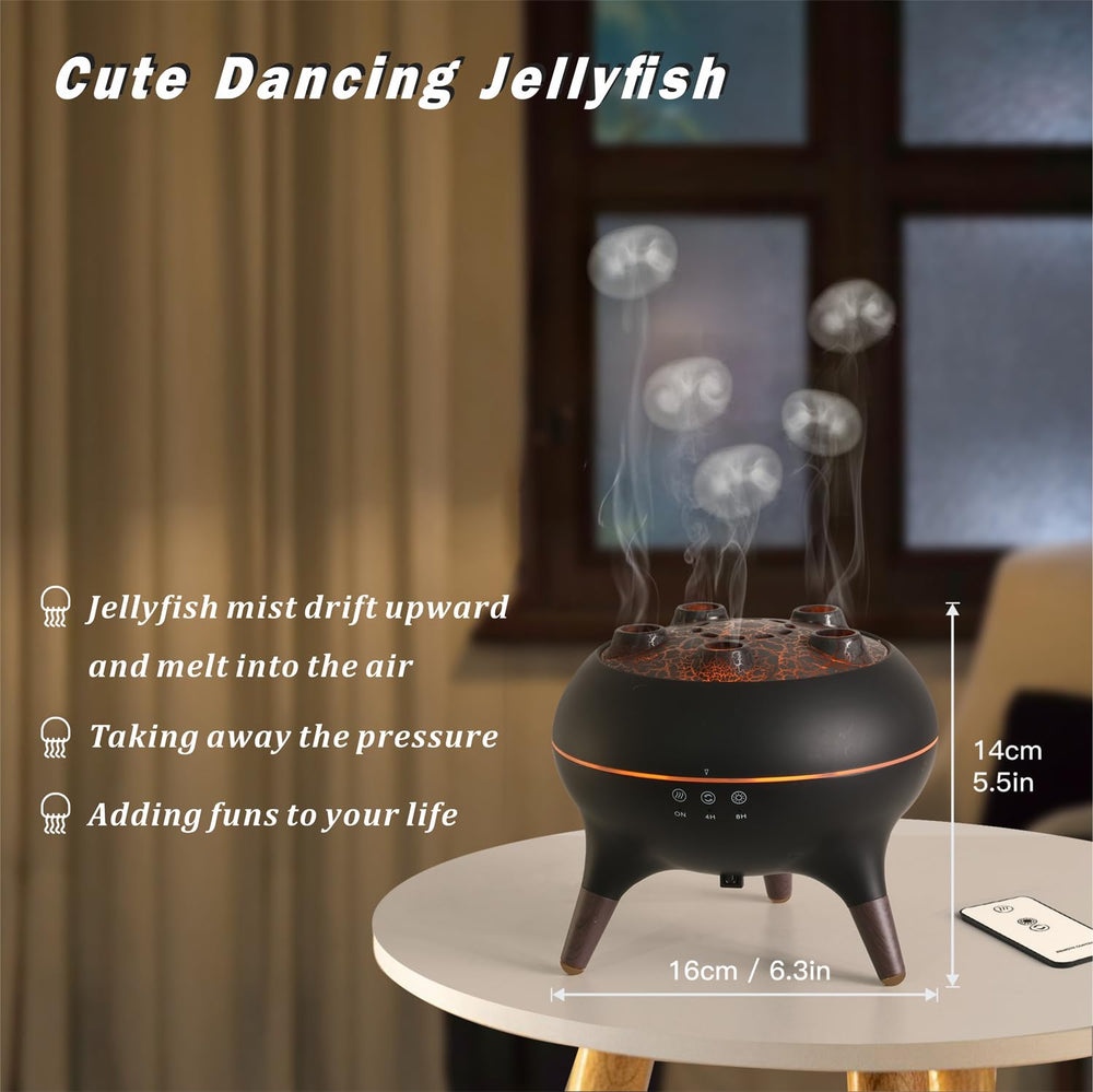 Plug-in diffuser on desk demonstrating ambient lighting
