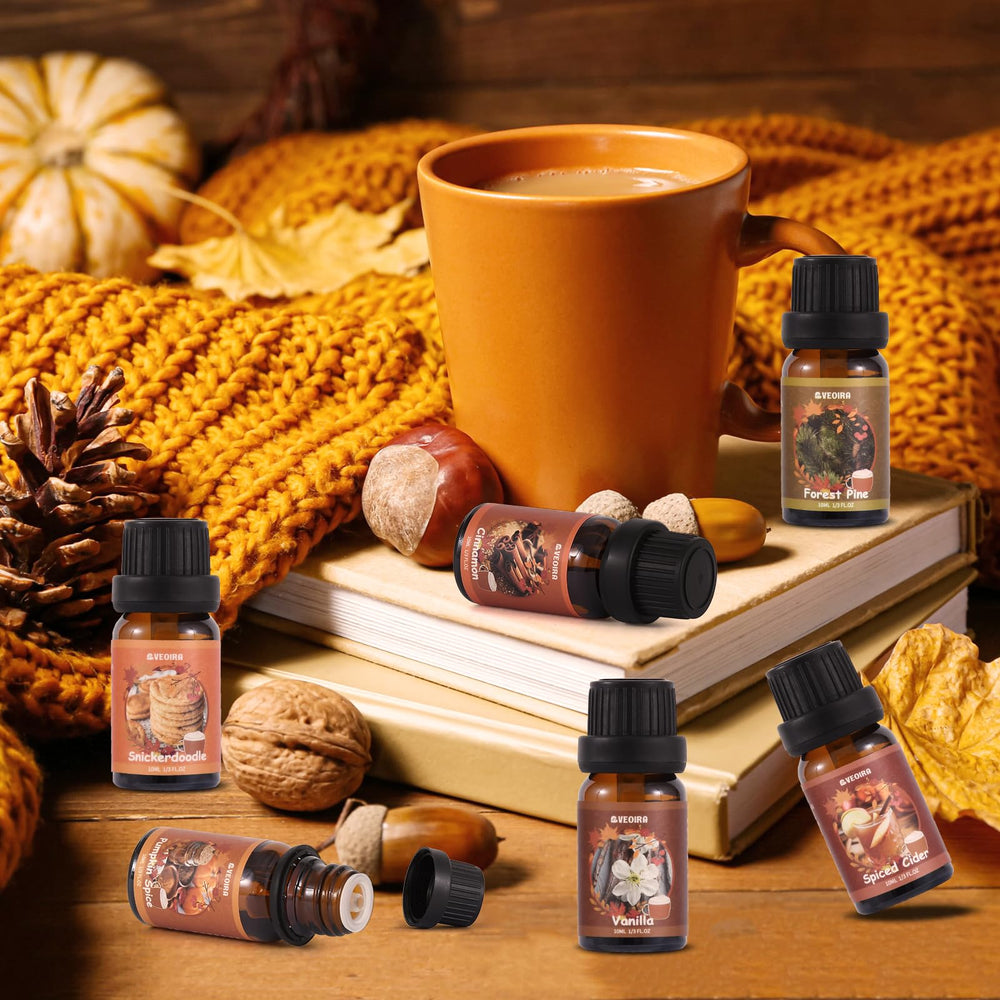 AVEOIRA Autumn Fragrance Oils Set vanilla bottle