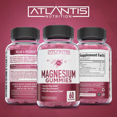 Adult-friendly magnesium gummies supporting sleep and calm