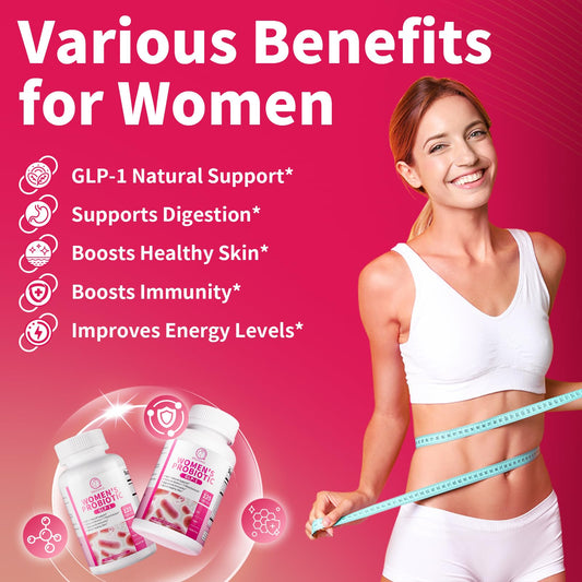 Probiotic capsules for digestive support and GLP-1 benefits