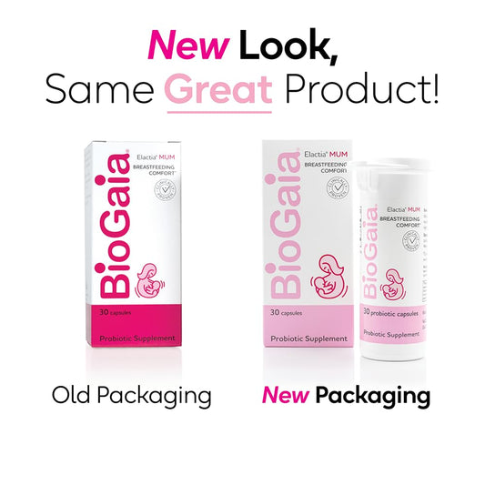 Elactia probiotic capsules for breastfeeding moms