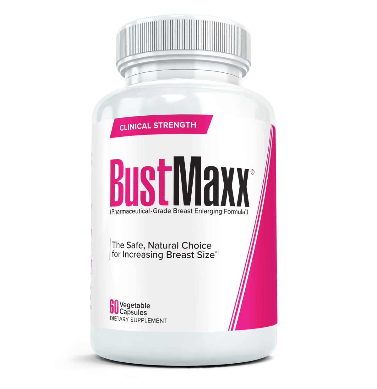 BustMaxx bottle with 60 capsules