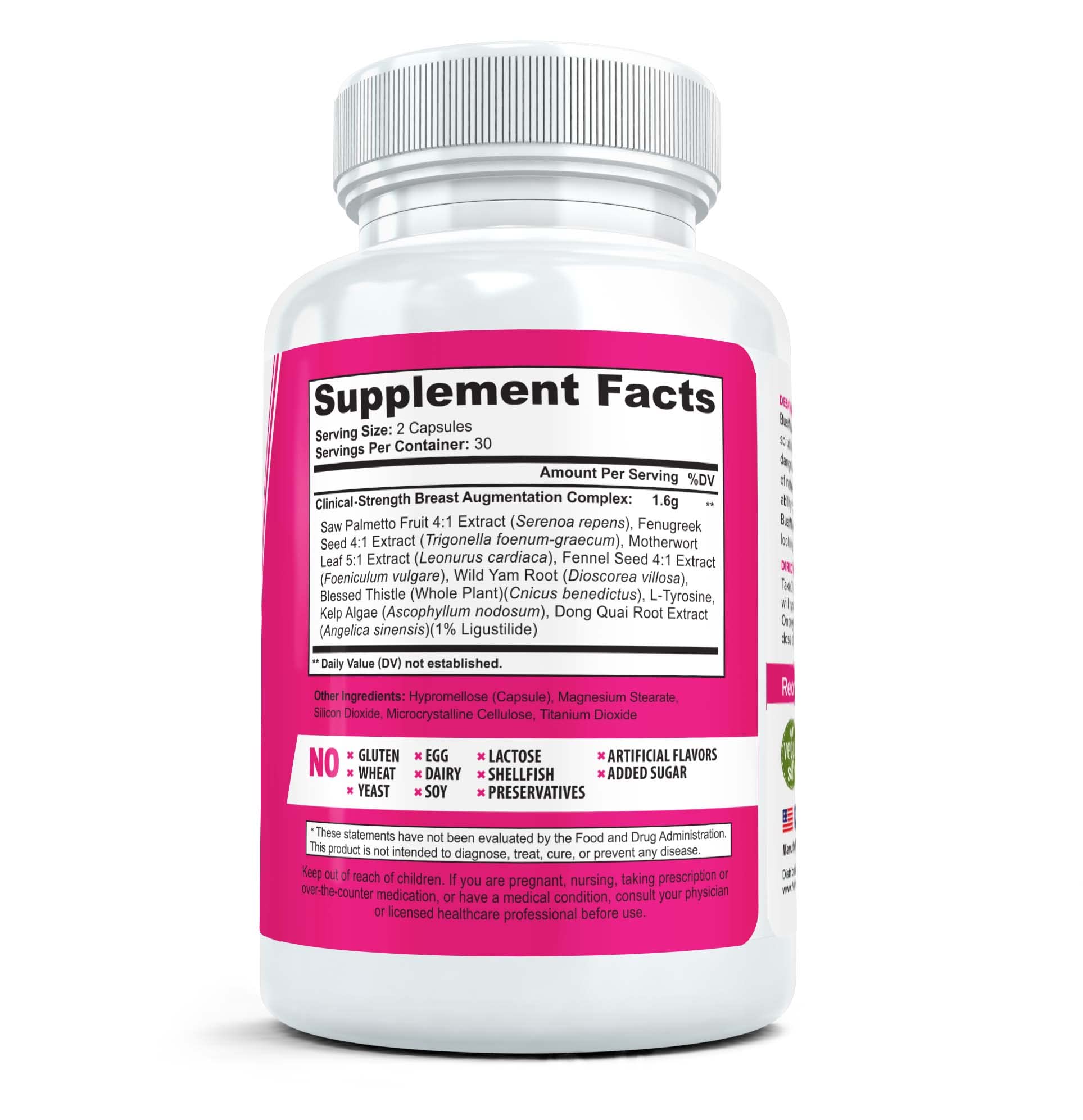 Close-up of BustMaxx capsules