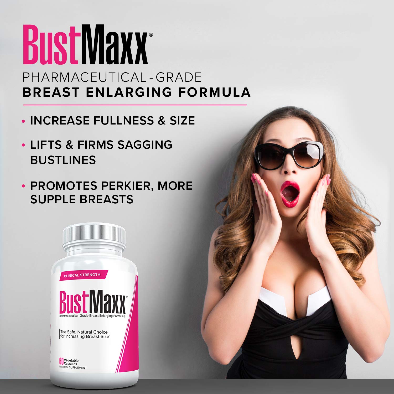BustMaxx packaging front label