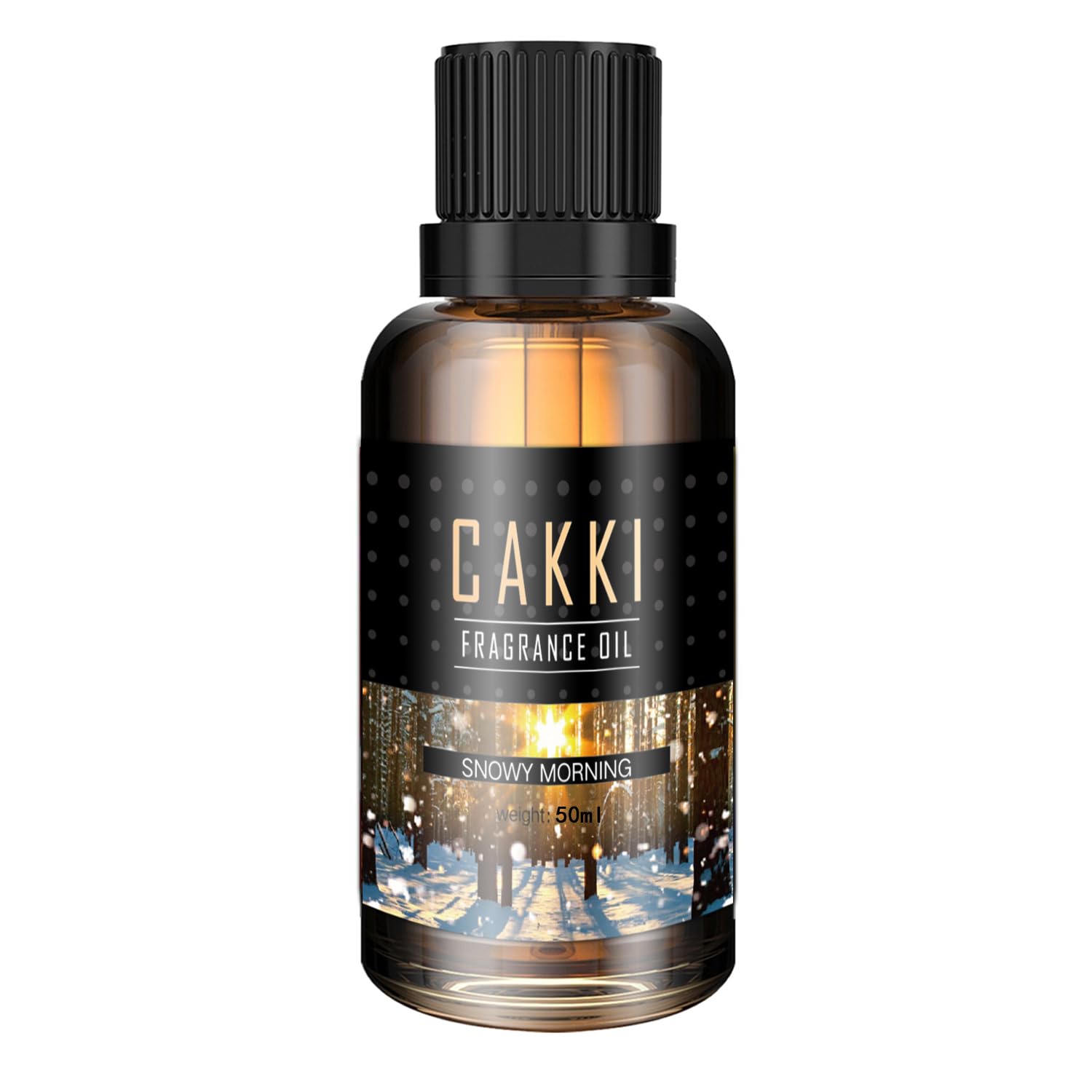 CAKKI Snowy Morning essential oil bottle for diffusers 50ml