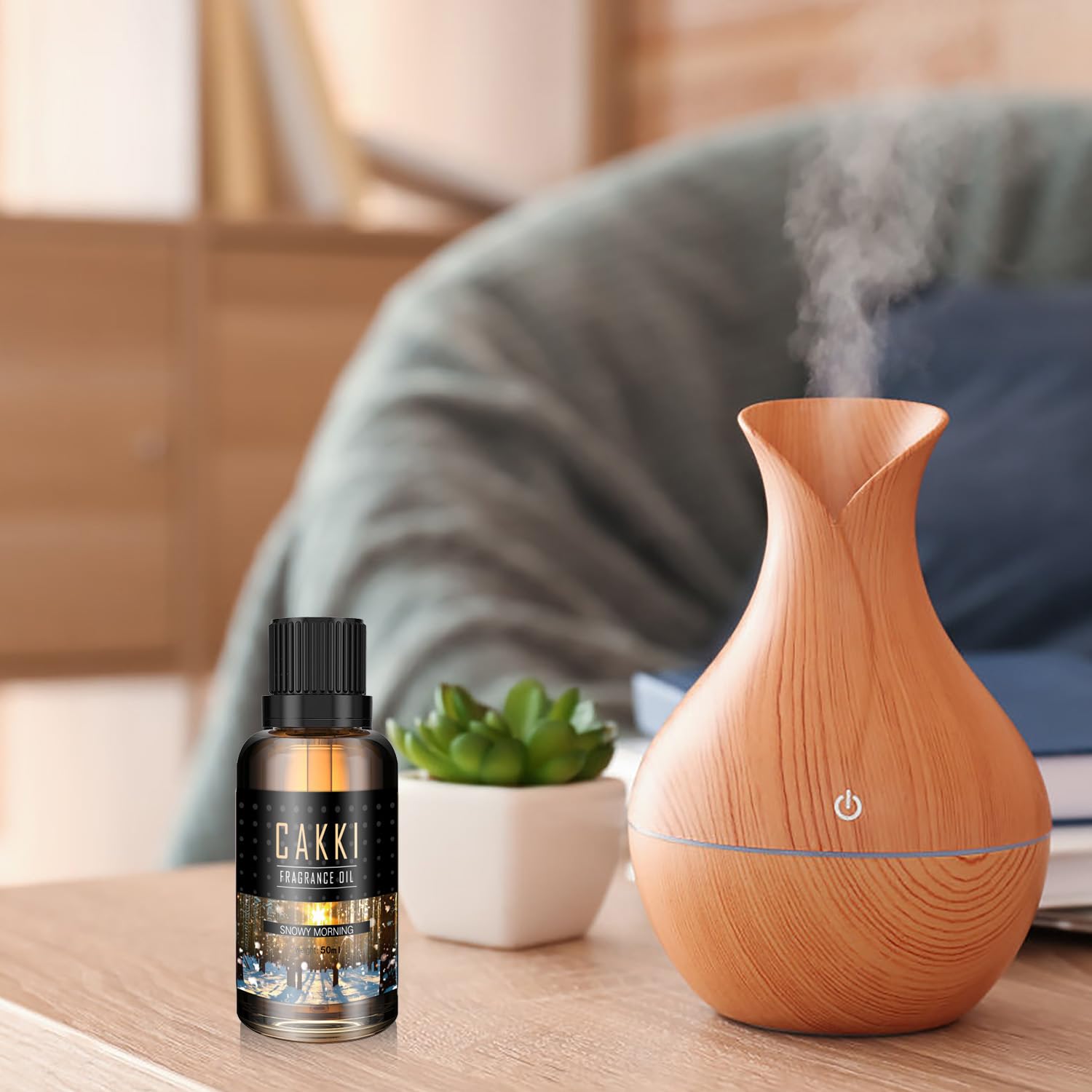 Candle making with CAKKI Snowy Morning essential oil 50ml