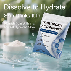 Cosmetics grade Hyaluronic Acid powder for skincare