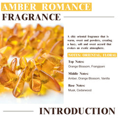 Diffuser with EUQEE Amber Romance Fragrance Oil