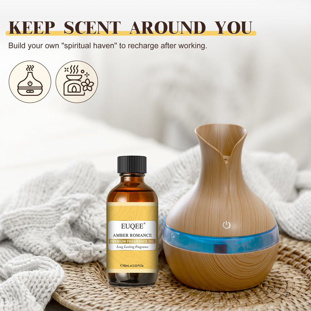 Candle making with EUQEE Amber Romance Fragrance Oil